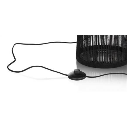 Coco Maison Tali 1*E27 H120cm Zwart